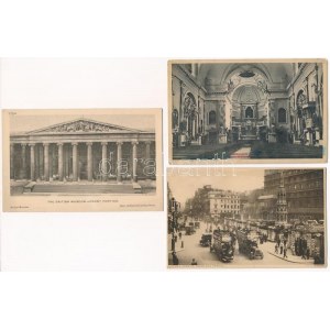 16 db RÉGI külföldi város képeslap / 16 pre-1945 European town-view postcards
