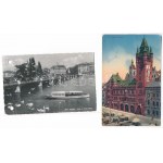 5 db RÉGI svájci képeslap / 5 pre-1945 Swiss postcards