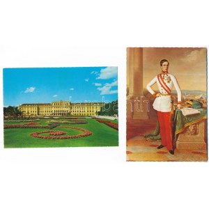 Wien, Schloss Schönbrunn - 40 modern képeslap tokban / Bécsi Schönbrunn kastély ...