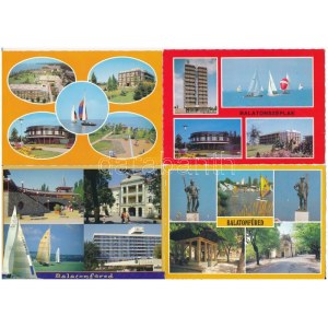 BALATON - 25 db MODERN magyar város képeslap