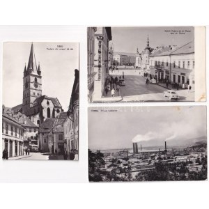 3 db MODERN erdélyi képeslap: Kolozsvár, Torda, Nagyszeben / 3 modern Transylvanian postcards: Turda, Cluj...
