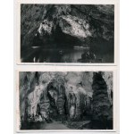 Aggteleki cseppkőbarlang - 8 db régi képeslap