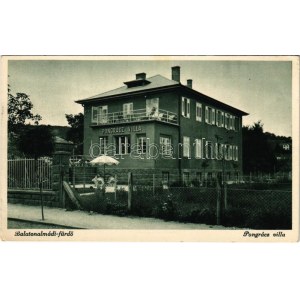 1938 Balatonalmádi, Pongrácz villa (EK)