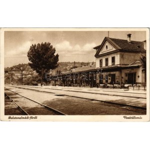 1939 Balatonalmádi, vasútállomás (EK)