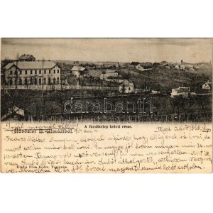 1904 Balatonalmádi, fürdőtelep keleti része. Pósa Endre kiadása (EK)
