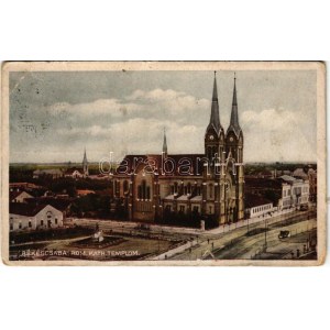 1930 Békéscsaba, Római katolikus templom, Fő tér (Rb)