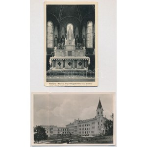 Budapest II. Manréza - 2 db régi képeslap