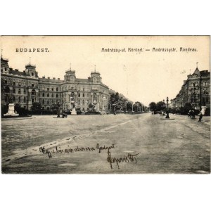 1907 Budapest VI. Andrássy úti Körönd