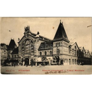 1899 (Vorläufer) Budapest VIII. Kálvin tér, villamos. Ganz Antal 66.