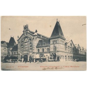 1904 Budapest IX. Központi vásárcsarnok (EK)