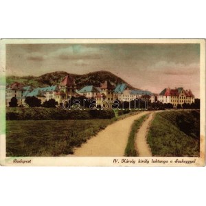 1936 Budapest XI. Sashegy, IV. Károly király laktanya (lyuk / pinhole)