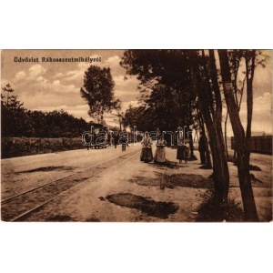 1912 Budapest XVI. Rákosszentmihály, lóvasút