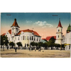 1918 Siófok, Városháza, takarékpénztár (EK)