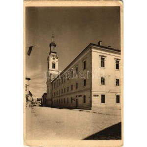 Székesfehérvár, Papnevelő intézet, Vörösmarty nyomda. Phot. Balogh Rudolf (EK)