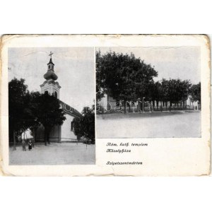 1934 Szigetszentmárton, Római katolikus templom, Községháza (EM)