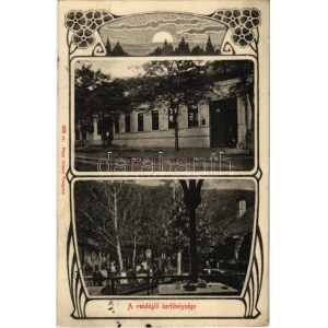 1907 Visegrád, Papp József Mátyás király vendéglője, kerthelyiség. Papp József saját kikadása...