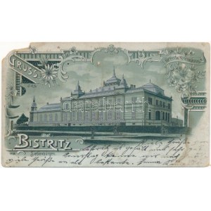 ~1903 Beszterce, Bistritz, Bistrita; Gewerbevereinshaus / Iparosegyleti ház / House of Craftsmen Association...