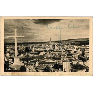 Kolozsvár, Cluj; Látkép a Fellegvárról (EK)