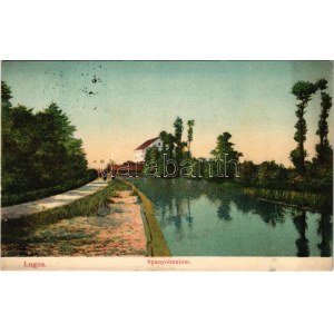 1906 Lugos, Lugoj; Spanyolmalom. Nemes Kálmán kiadása / mill (EK)