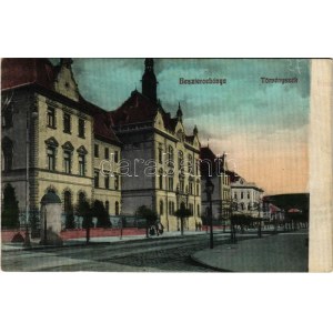 1910 Besztercebánya, Banská Bystrica; Törvényszék. Ivánszky Elek kiadása / court