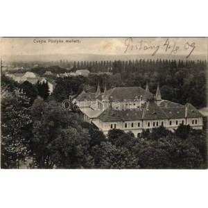 1909 Csejte, Csejthe, Cachtice (Pöstyén mellett); kastély / castle