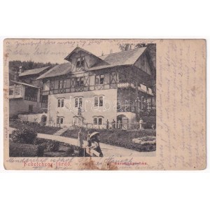 1904 Feketehegy-fürdő, Feketehegy, Schwartzenberg, Cernohorské kúpele (Merény, Vondrisel, Nálepkovo); Széchenyi ház ...