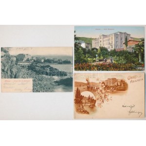 Abbazia, Opetija; - 3 pre-1915 postcards