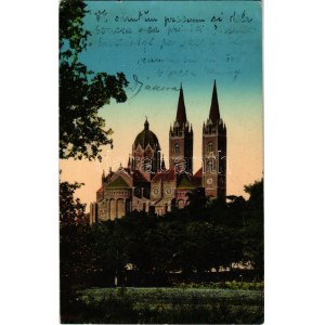 1912 Diakovár, Djakovo, Dakovo; székesegyház / cathedral (EB)
