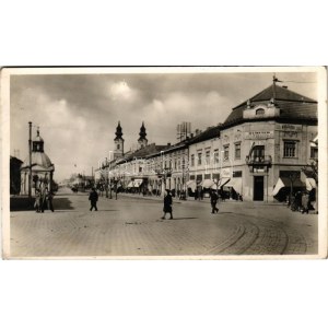 Szabadka, Subotica; utca, Demeter kozmetika, Krojacki Salon, Foto Ica, Farago üzlete / street...