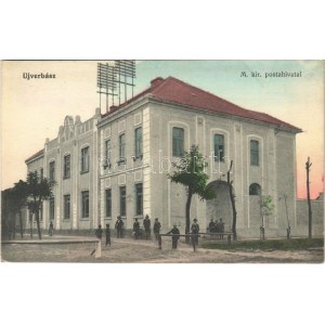 1913 Újverbász, Verbász, Novi Vrbas; M. kir. postahivatal / post office