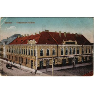 1918 Zombor, Sombor; Vadászkürt szálloda és kávéház / hotel and cafe (EB)