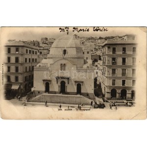 Algiers, Alger; La Sinagogue / synagogue. Judaica (EB)