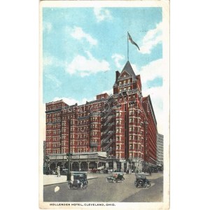 1921 Cleveland (Ohio), Hollenden Hotel, automobiles (EK)