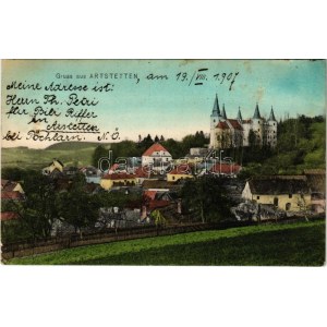 1907 Artstetten-Pöbring, Schloss Artstetten / castle (fl)