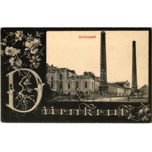 Dürnkrut, Zuckerfabrik / sugar factory. Art Nouveau (EK)