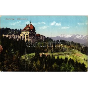 Semmering, Südbahnhotel / hotel (fa)
