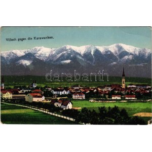 1917 Villach (Kärnten), gegen die Karawanken (EM)