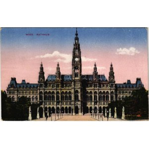 Wien, Vienna, Bécs; Rathaus / town hall. B.K.W.II. 1. (EK)