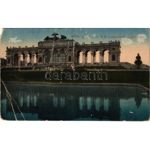 1918 Wien, Vienna, Bécs; Schönbrunn, Gloriette im K.K. Lutschloß (EM)