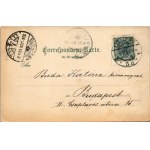 1904 Karlovy Vary, Karlsbad; Der neue Sprudel / spa. Heliocolorkarte von Ottmar Zieher (EB)