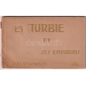 La Turbie et ses environs - pre-1945 postcard booklet with 10 postcards