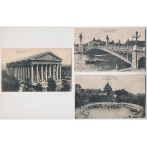 Paris - 3 pre-1945 postcards