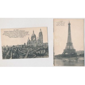 Paris - 2 pre-1945 postcards