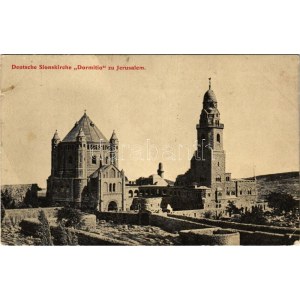 Jerusalem, Deutsche Sionskirche Dormitio / German church (fa)