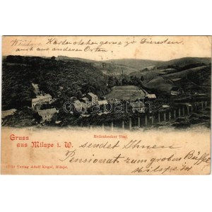 1899 (Vorläufer) Milspe (Ennepetal), Heilenbecker Thal / valley (EB)