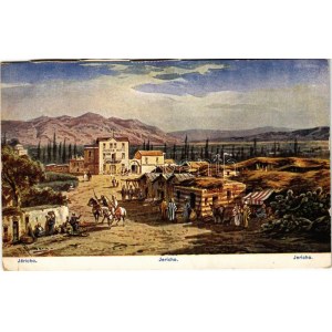 1910 Jericho, Jordan Hotel. Serie 774. Palästina No. 31. s: F. Perlberg (EK)