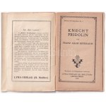 Knecht Fridolin von Franz Adam Beyerlein. Molitor's Novellenschatz No. 2. / Német nyelvű erotikus novella képeslap ...