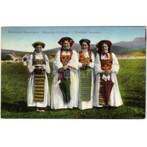 Bosnische Bäuerinnen / Bosanske seljakinje / Bosnian folklore