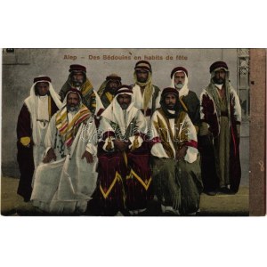 Alep, Des Bédouins en habits de fete / Aleppo, Bedouin folklore from Syria / beduinok