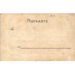 K.u.K. Kriegsmarine Matrosen / WWI Austro-Hungarian Navy mariner art postcard (r)